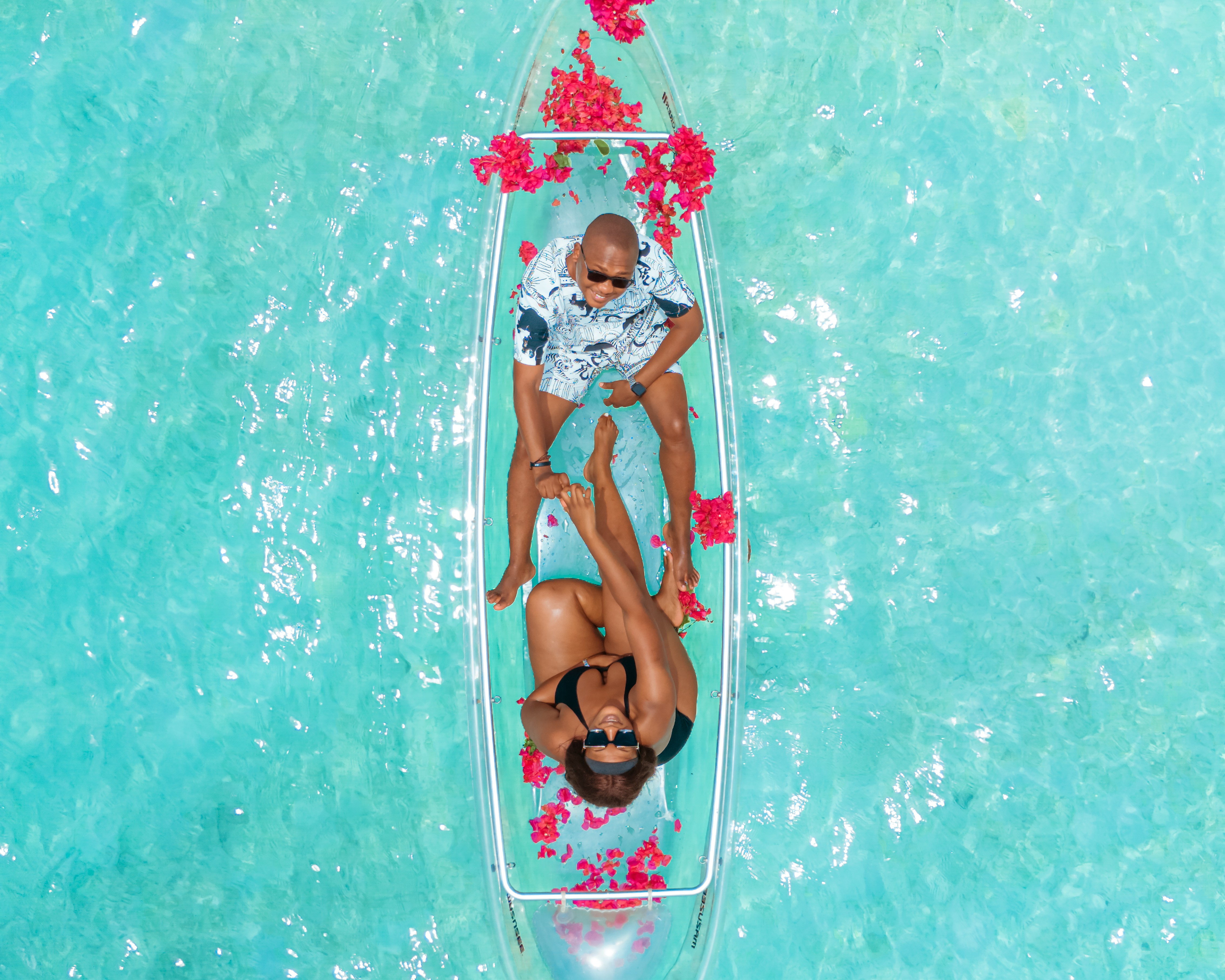 Transparent Kayak